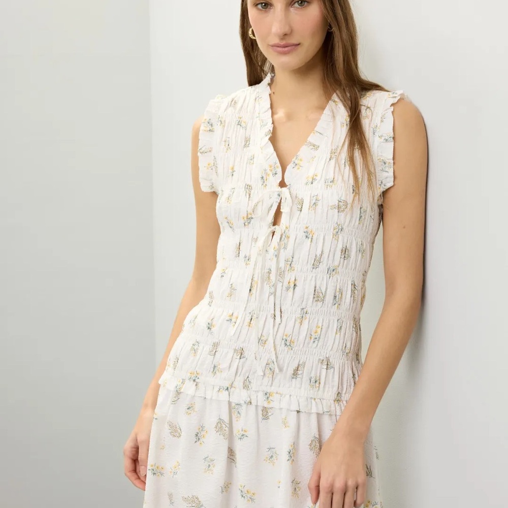 Rails - Dion Dress, Floral Sleeveless - XSmall